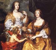 Anthony Van Dyck Lady Elizabeth Thimbelby and Dorothy,Viscountess Andover Sweden oil painting artist